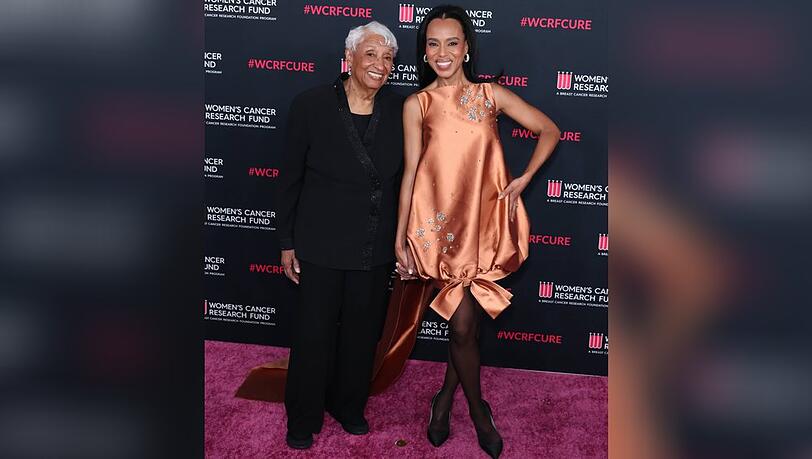 Kerry Washington mit ihrer Mutter bei einer Benefizgala in Beverly Hills.