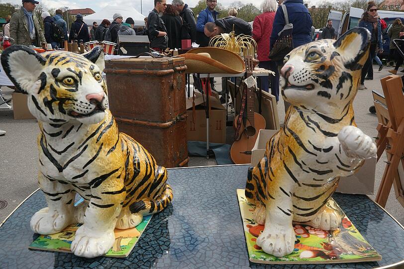 Eventuell wären aber auch diese beiden Tiger etwas für die eigenen vier Wände gewesen.