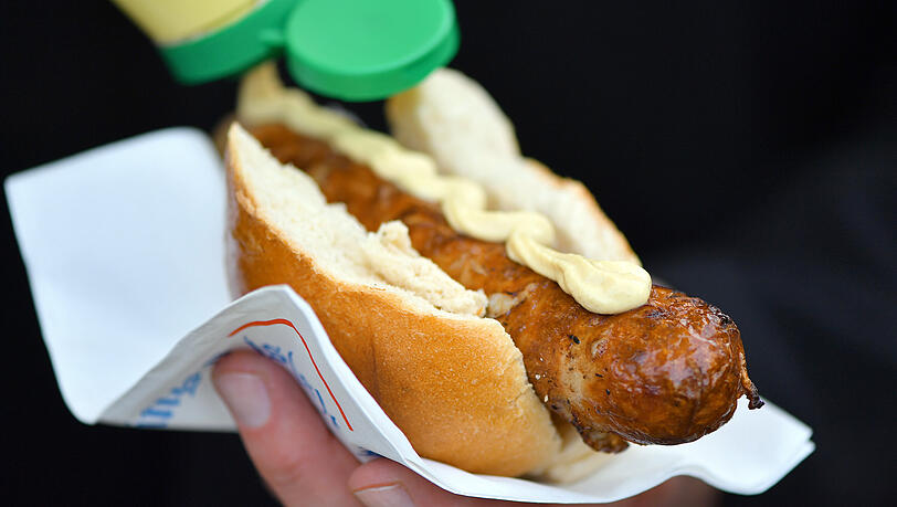 Eine Th&uuml;ringer Bratwurst, im Ranking auf Platz zehn.