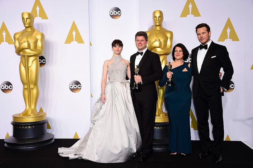 Strahlende Gewinner, Bilder aus der Show: So waren die Oscars 2015