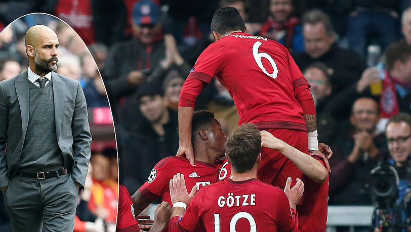Treffen in der Champions League heute auf Benfica Lissabon: Die Profis des FC Bayern, die hier im Spiel gegen Juventus Turin jubeln. Treffen in der Champions League heute auf Benfica Lissabon: Die Profis des FC Bayern, die hier im Spiel gegen Juventus Turin jubeln.