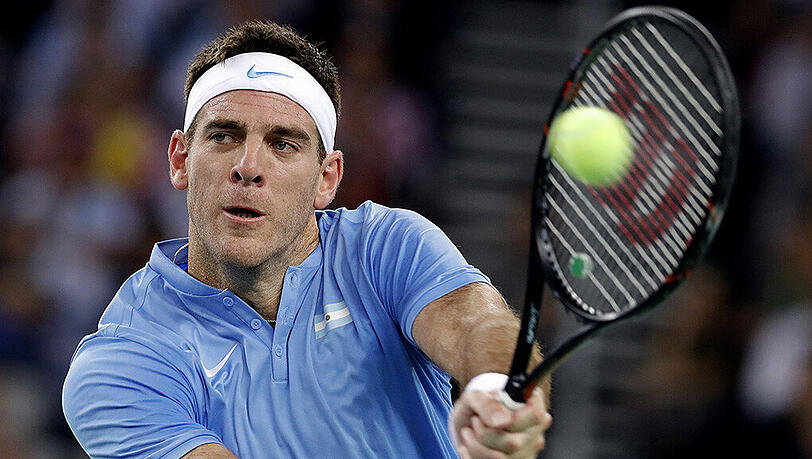 Argentiniens Juan Martin del Potro sorgte mit einem 6:4, 6:7 (6:8), 6:3, 7:5-Erfolg in 3:18 Stunden gegen Ivo Karlovic für den Ausgleich. Argentiniens Juan Martin del Potro sorgte mit einem 6:4, 6:7 (6:8), 6:3, 7:5-Erfolg in 3:18 Stunden gegen Ivo Karlovic für den Ausgleich.