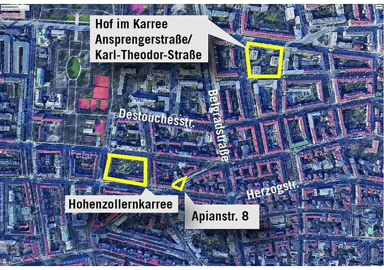 Die letzten grünen Fleckerl im Wohngebiet liegen nah beieinander. Die Mietergemeinschaften haben sich jetzt zusammengetan.