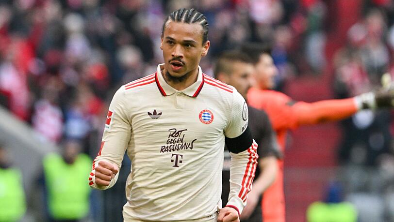 Der Vertrag von Leroy Sané beim FC Bayern läuft im Sommer aus. Der Vertrag von Leroy Sané beim FC Bayern läuft im Sommer aus.