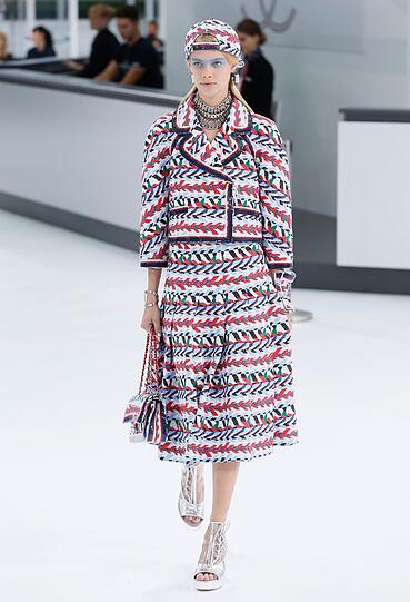 Chanel präsentiert seine neueste Kollektion in Paris