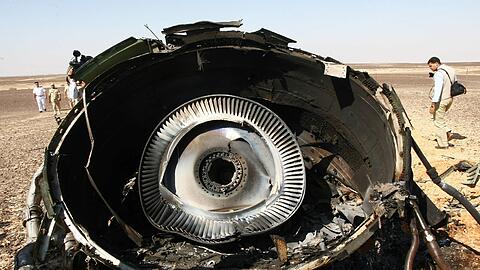 Flugzeugabsturz in Ägypten.