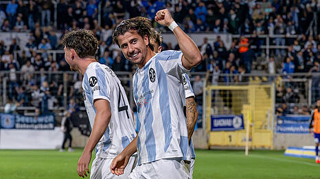 Traf f&uuml;r den TSV 1860 zum 3:0 gegen Schwaben Augsburg: Tunay Deniz.