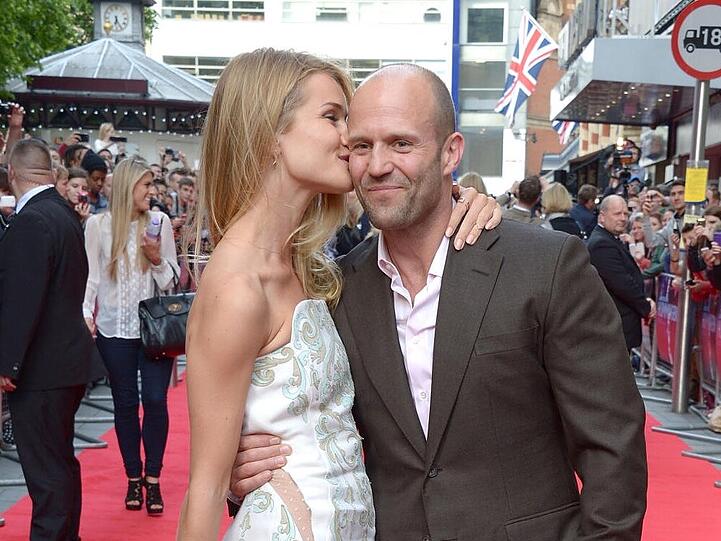 Auf diesem Bild scheint eine Trennung in weiter Ferne: Jason Statham und Rosie Huntington-Whiteley bei der Premiere von "The Hummingbird" im Juni 2013