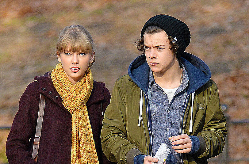 Taylor Swift und Harry Styles bei einem gemeinsamen Spaziergang durch den New Yorker Central Park im Dezember 2012.