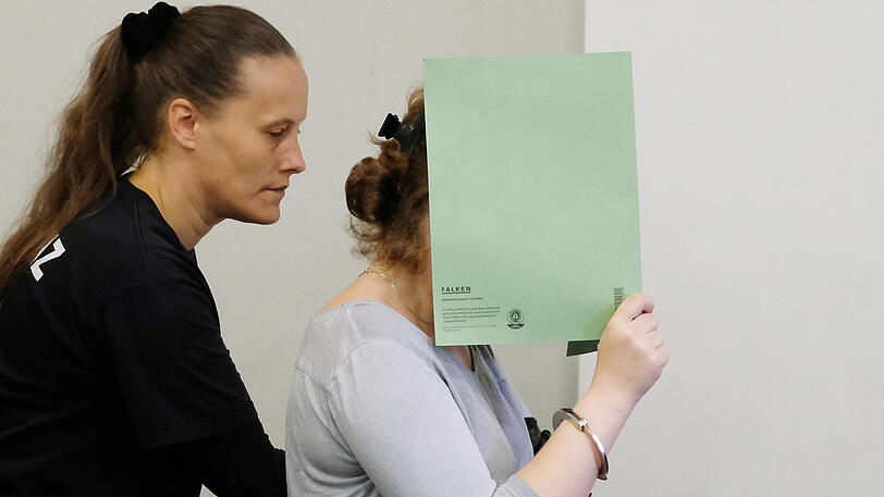 Der 21-Jährige Angeklagte im Gerichtssaal.