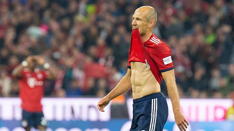 Konnte sich nicht wirklich mit der Reservistenrolle anfreunden: Arjen Robben vom FC Bayern