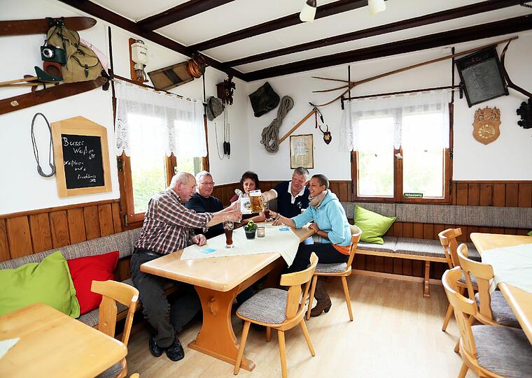 Im urigen Häuschen in der Kleingartenanlage Süd-West 54 sollen bald Hüttenabende stattfinden.