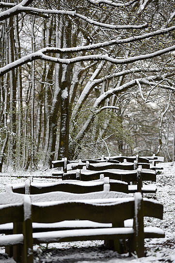 Winterlandschaft in Kassel