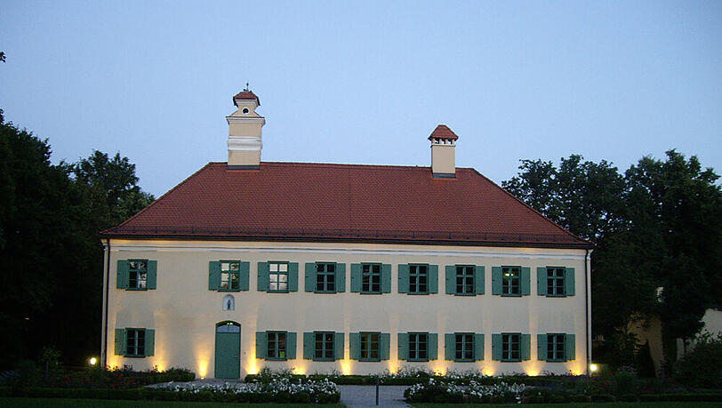 Das Pelkovenschlössl in Moosach. Das Pelkovenschlössl in Moosach.