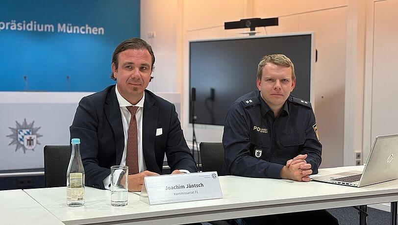 Kriminalhauptkommissar Joachim Jäntsch (links) und Polizeisprecher Ralf Kästle. Kriminalhauptkommissar Joachim Jäntsch (links) und Polizeisprecher Ralf Kästle.