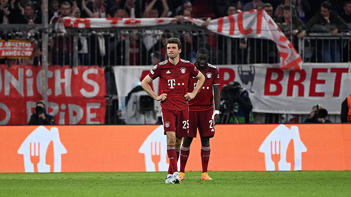 Thomas Müller ist nach dem Aus in der Champions League maßlos enttäuscht.