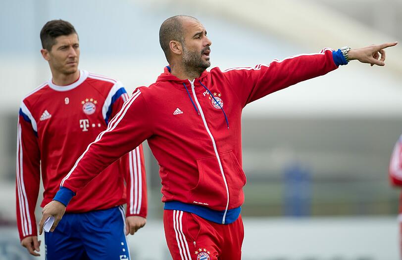 Der FC Bayern im Trainingslager: Die Bilder von Tag 3.