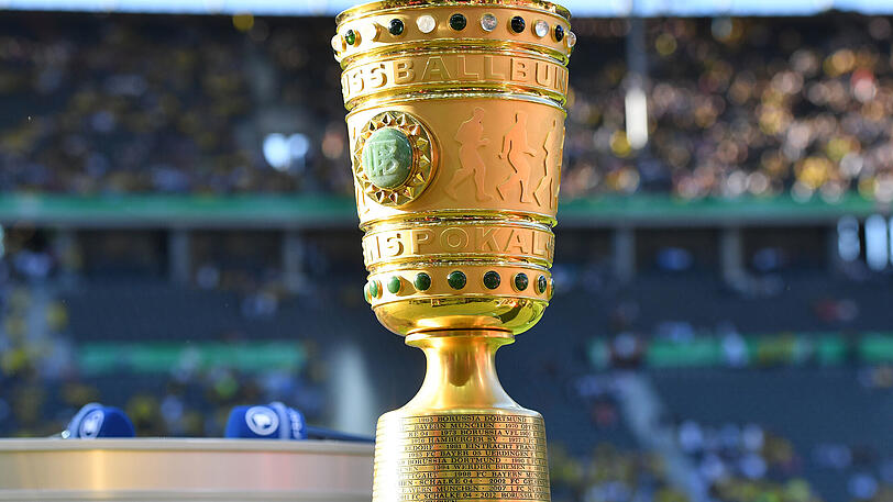 Das Objekt der Begierde: der DFB-Pokal.