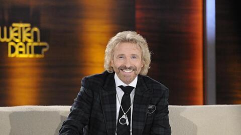 Thomas Gottschalk im Studio von "Wetten, dass..?" - ein Archivfoto aus dem Jahr 2011.