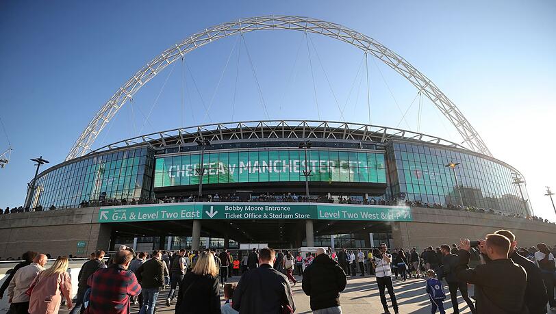 Im Wembley Stadion findet am 1. Juni das Champions League-Finale zwischen dem BVB und Real Madrid statt.