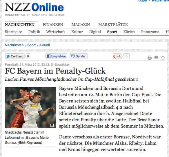 DFB-Pokal: Bayern im Halbfinale: Die Pressestimmen - FC Bayern - Abendzeitung München
