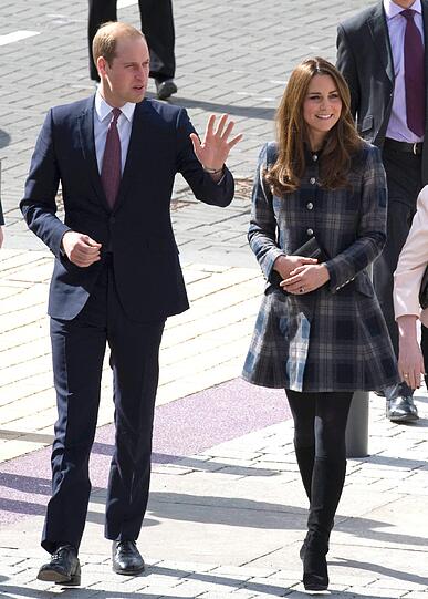 Kurztrip nach Scotland: Prinz William und Ehefrau Kate zu Besuch in Glasgow