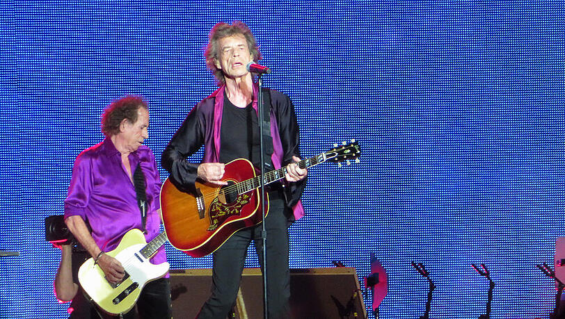Aktuell auf Tour: Mick Jagger und die Rolling Stones Aktuell auf Tour: Mick Jagger und die Rolling Stones