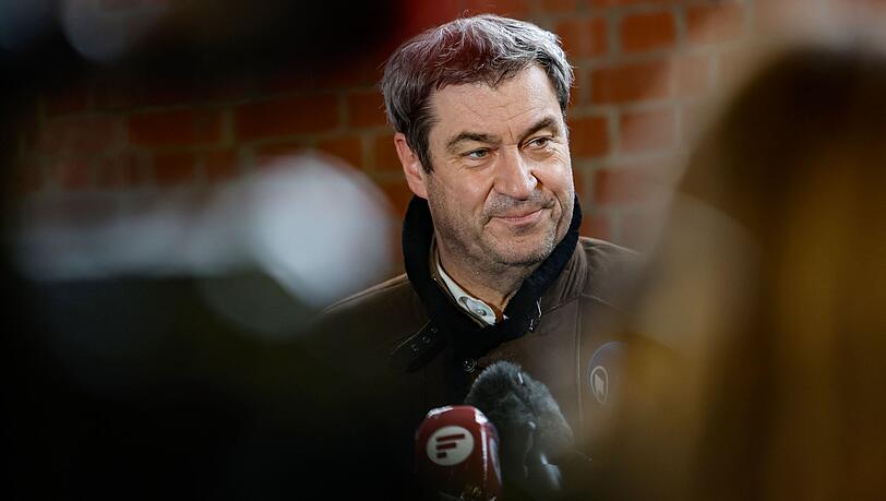 Bayerns Ministerpräsident und CSU-Vorsitzender Markus Söder Markus Söder in Nürnberg.
