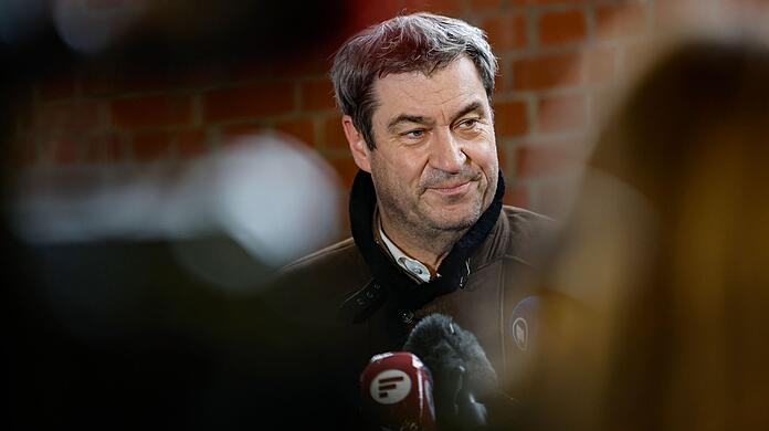 Bayerns Ministerpräsident und CSU-Vorsitzender Markus Söder Markus Söder in Nürnberg.