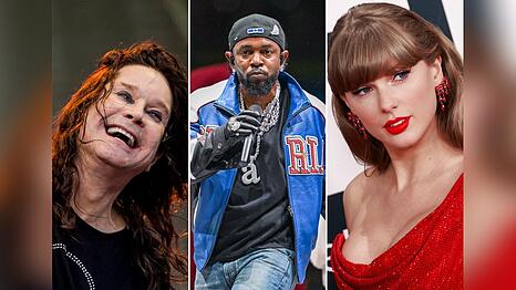 Ozzy Osbourne, Kendrick Lamar und Taylor Swift sorgten dieses Jahr unter anderem f&uuml;r besondere Momente im Musikbusiness.