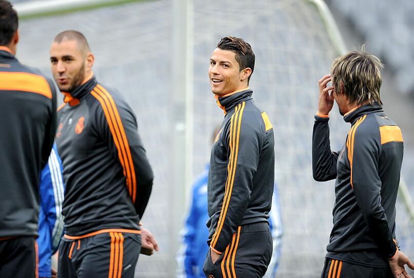 So bereiten sich Ronaldo & Co auf das Rückspiel gegen die Bayern vor.