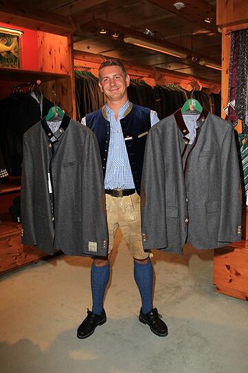 Janker mit dem Schnitt von Jacketts empfiehlt Alexander Negovanovic für die Wiesn.