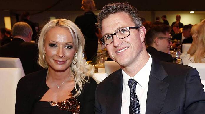 Verstehen sich immer noch blendend: Cora Schumacher und Ex-Mann Ralf.