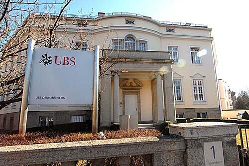 UBS-Niederlassung in München.