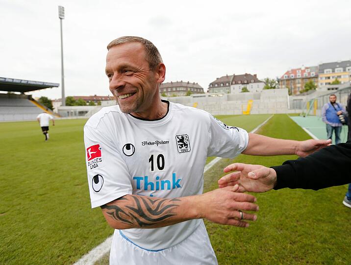 Thomas Häßler beim Benefiz-Spiel für Olaf Bodden.