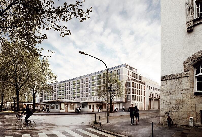 So sieht der Siegerentwurf für den neuen Markt aus.