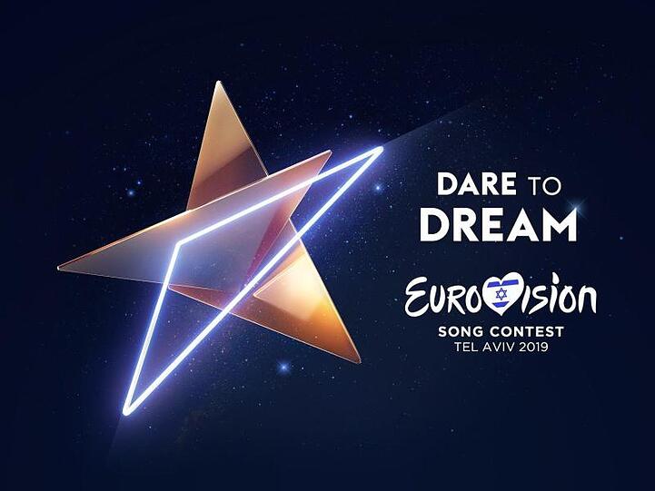 Das offizielle Logo für den ESC in Tel Aviv.