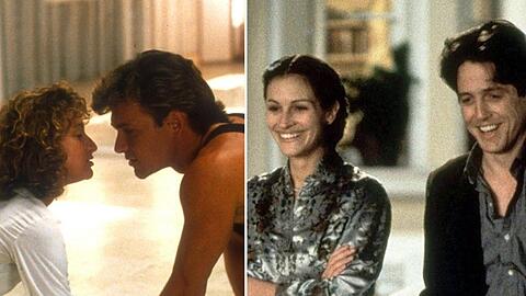 Ob "Dirty Dancing" oder "Notting Hill" - diese Filme gehen am Valentinstag immer!