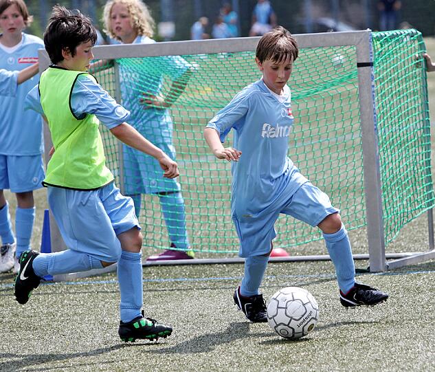 Am Vormittag wurden die Grundlagen trainiert &ndash; mal mit, mal ohne Ball. Die Bilder vom Fielmann-Camp beim TSV 1860