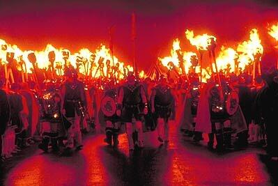 Shetland-Inseln: Wikinger-Fest in Lerwick