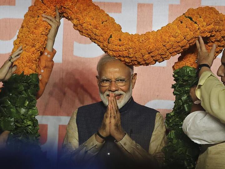 Indiens Premierminister Narendra Modi wurde mit absoluter Mehrheit im Amt bestätigt. In Indien haben rund 900 Millionen Wahlberechtigte ein neues Parlament gewählt.