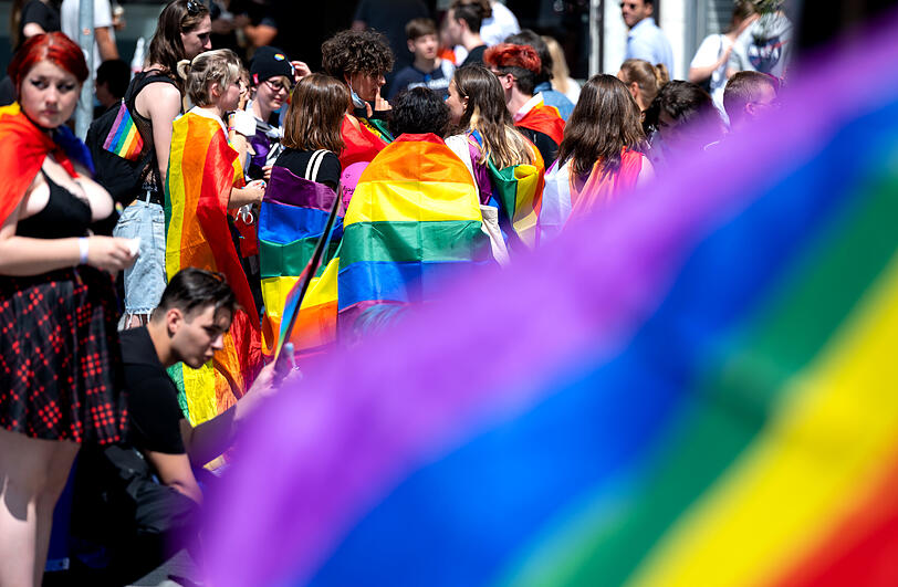 Aufgrund der Corona-Pandemie wurde die große CSD-Parade auch in diesem Jahr abgesagt.