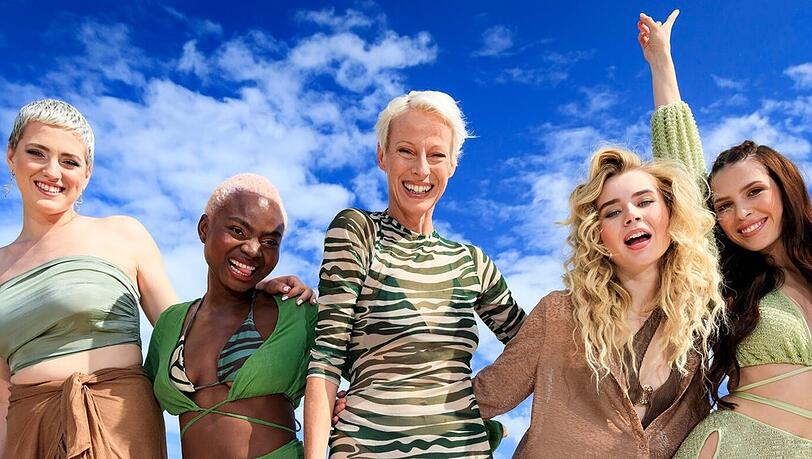 Im diesjährigen "GNTM"-Finale stehen Lou-Anne, Noëlla, Martina, Luca und Anita (v.l.n.r.).