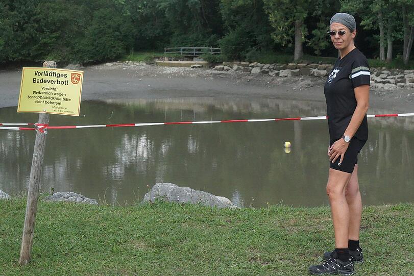 Bilder vom Badesee: Wo ist die Alligator-Schildkröte vom Oggenrieder Weiher?