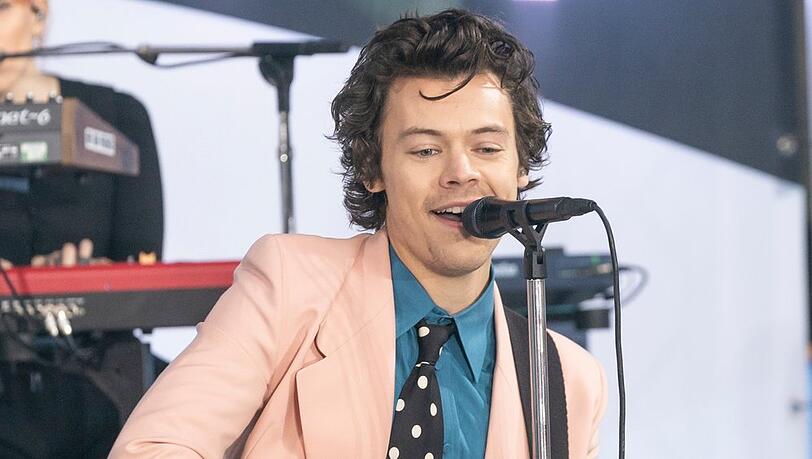 Harry Styles bei einem Auftritt in New York City im Februar 2020.
