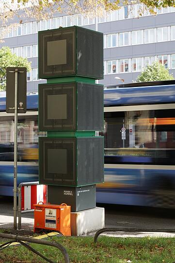Nein, das sind keine Musik-Boxen - das sind Luftfilter.