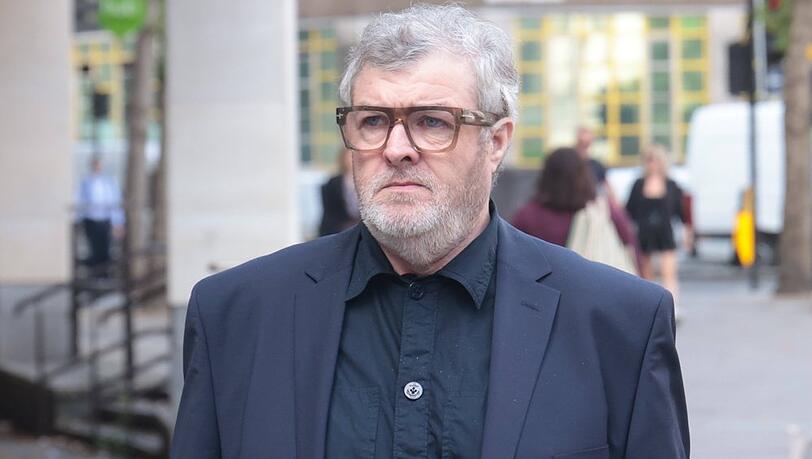 Paul Gallagher am 27. August vor einem Londoner Gerichtsgebäude.