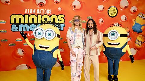 Bill und Tom Kaulitz bei der Deutschlandpremiere des Films.