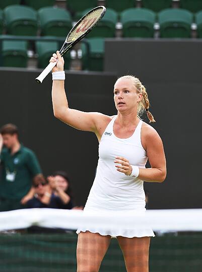 Die Niederländerin Kiki Bertens.