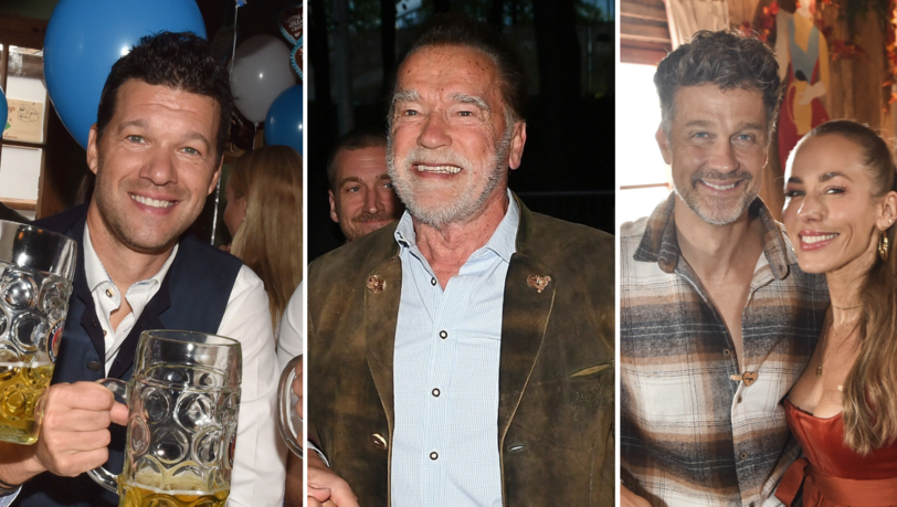 Michael Ballack, Arnold Schwarzenegger oder auch Wayne und Annemarie Carpendale ließen sich auf der Wiesn blicken. Michael Ballack, Arnold Schwarzenegger oder auch Wayne und Annemarie Carpendale ließen sich auf der Wiesn blicken.